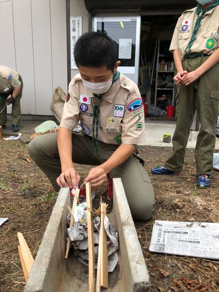 BS火起こし訓練