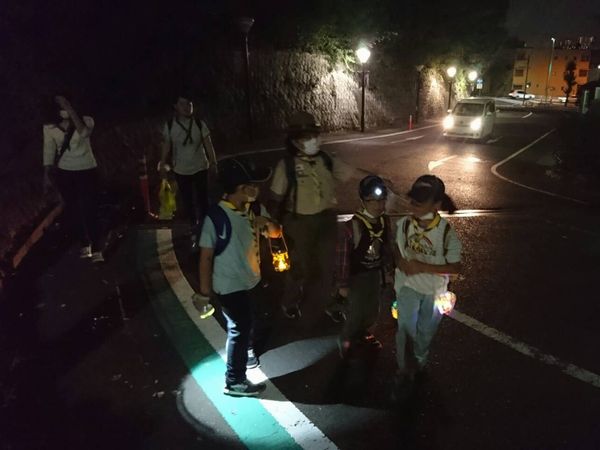 CS夕暮れハイク