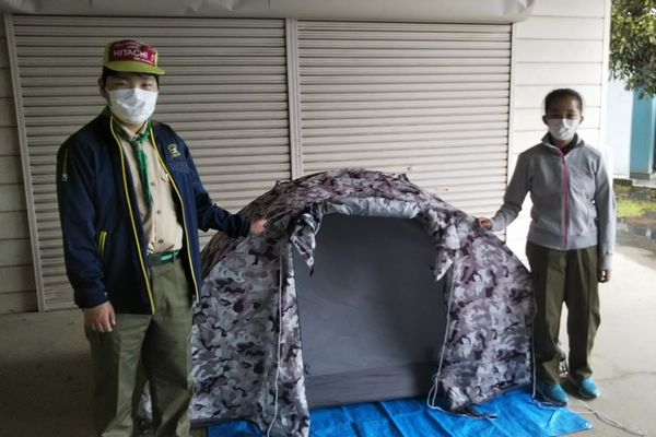 BS設営訓練