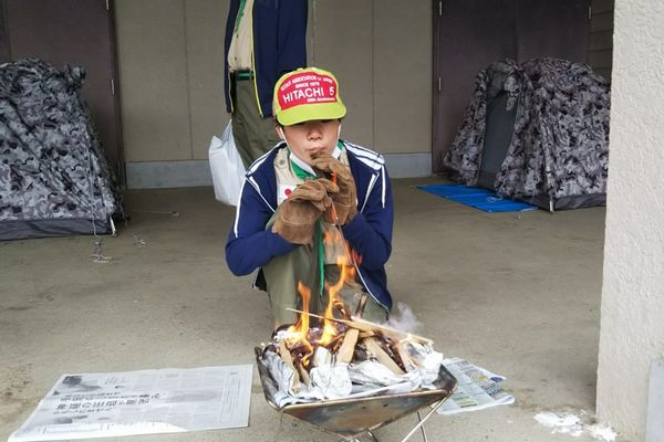 BS火起こしチャレンジ