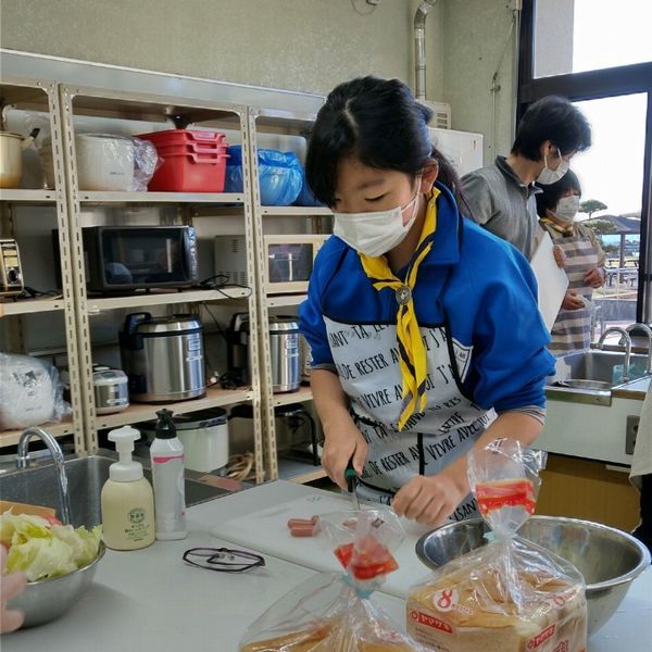 CS秋の舎営