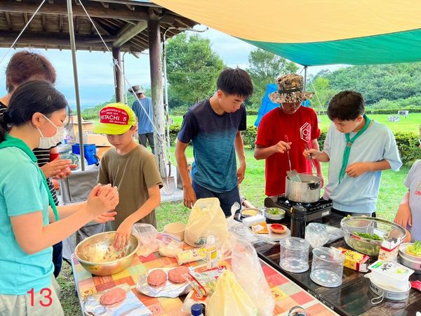 BS夏季野営