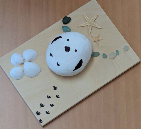 VS海岸清掃&ネイチャークラフト