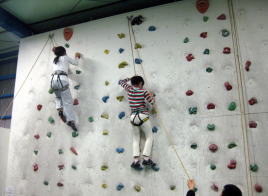 climbing