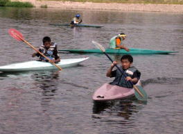 canoeing